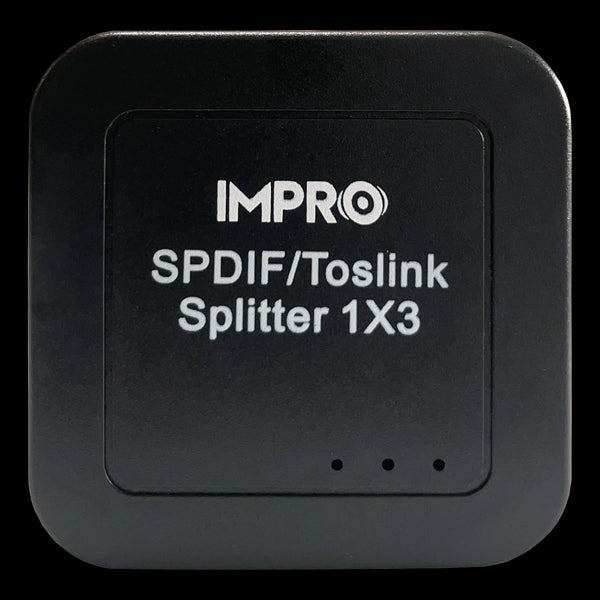 ImPro AC-88 SPDIF /Toslink Splitter 1X3