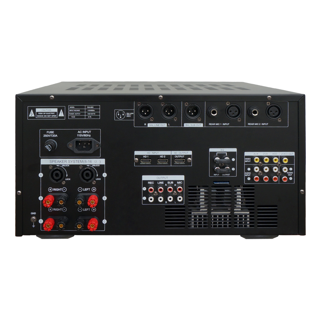 ImPro PMA-8800 1400W Karaoke Mixing Amplifier | Impro USA